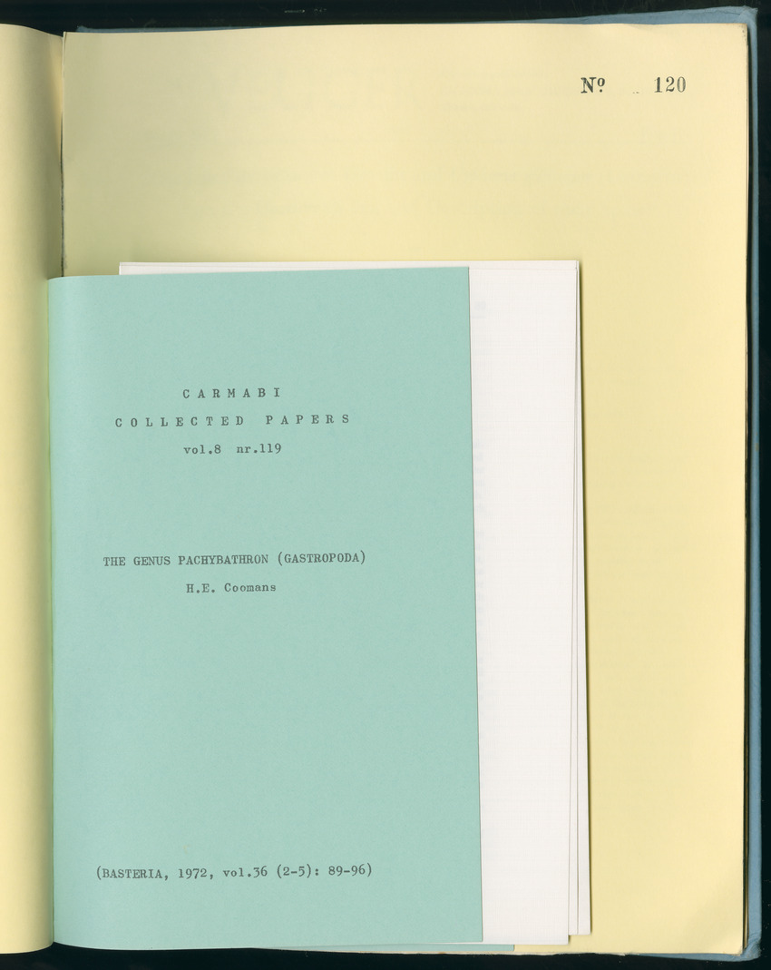 Carmabi Collected Papers Volume 8 - Nos. 110-125, 1972-1973 - New Page