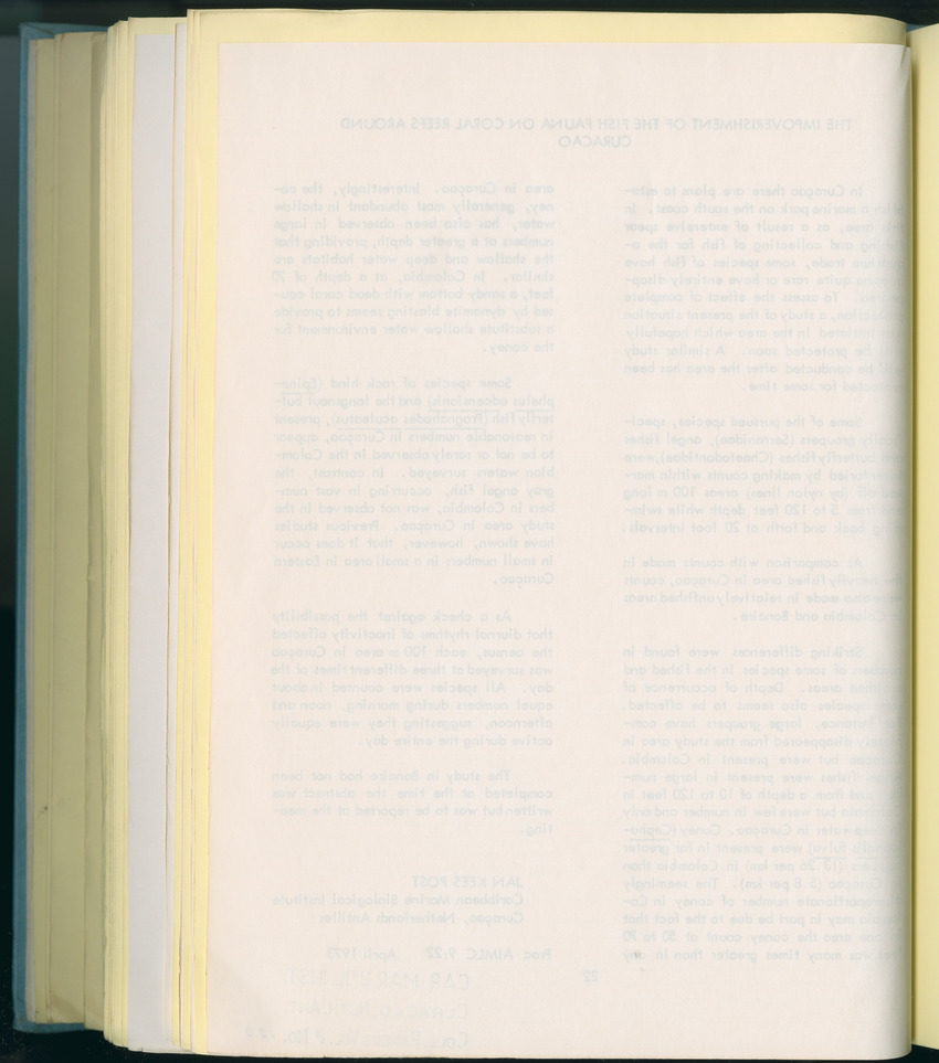 Carmabi Collected Papers Volume 8 - Nos. 110-125, 1972-1973 - New Page