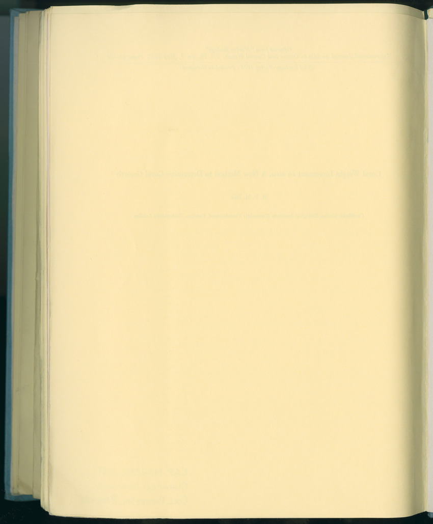 Carmabi Collected Papers Volume 8 - Nos. 110-125, 1972-1973 - New Page