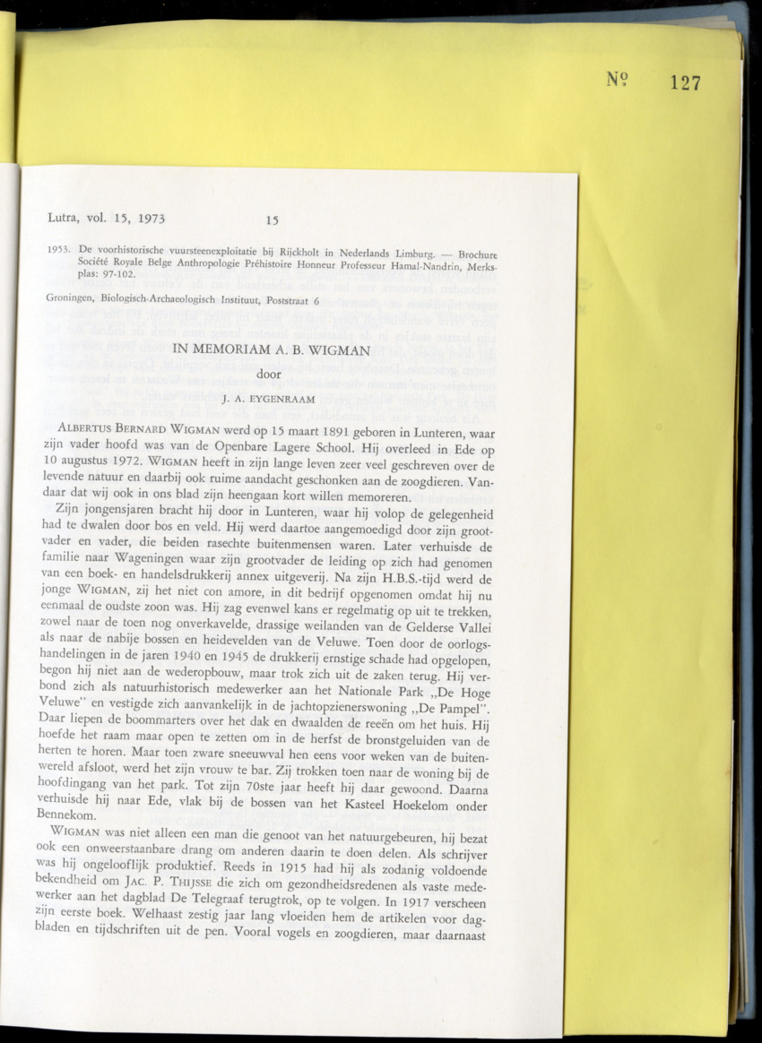 Carmabi Collected Papers Volume 9 - Nos. 126-140, 1972-1974 - New Page