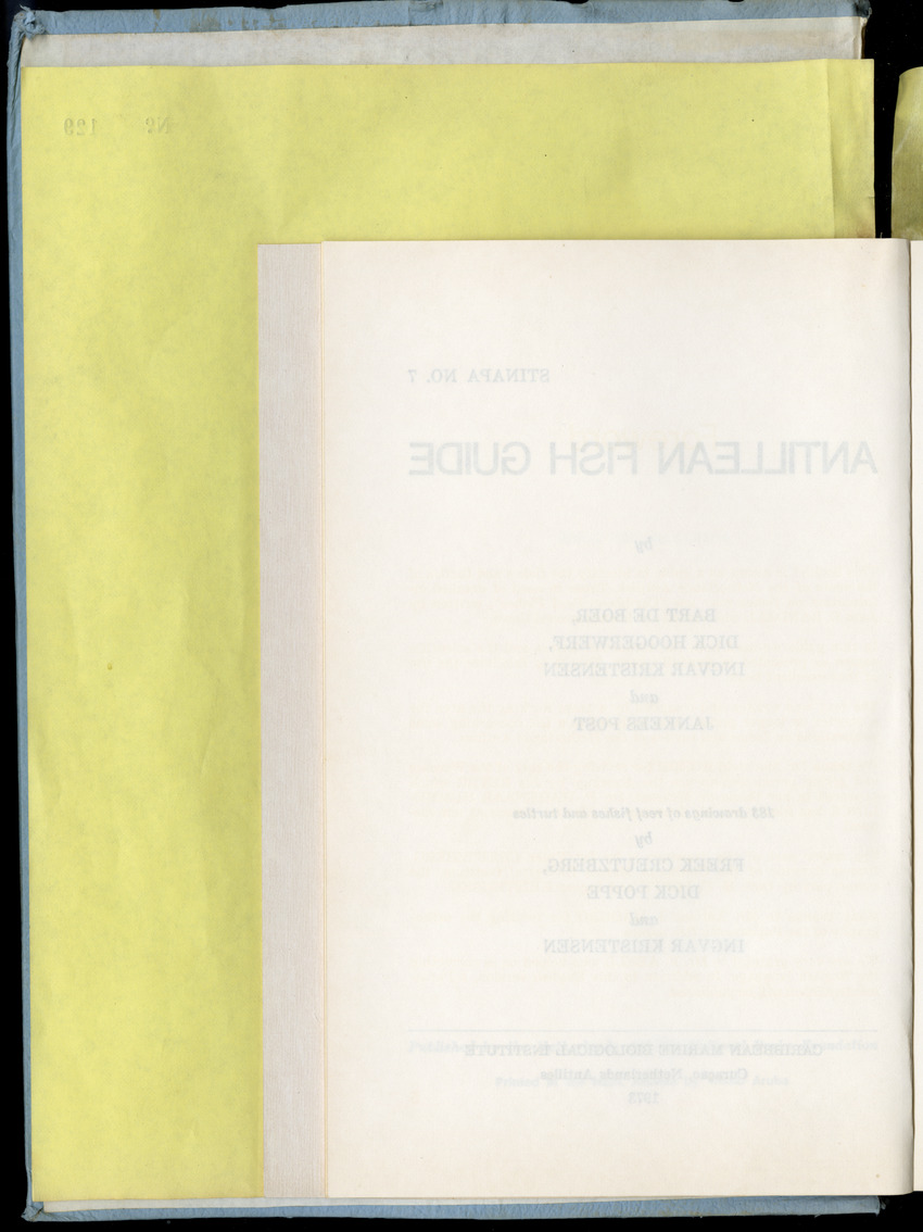 Carmabi Collected Papers Volume 9 - Nos. 126-140, 1972-1974 - New Page