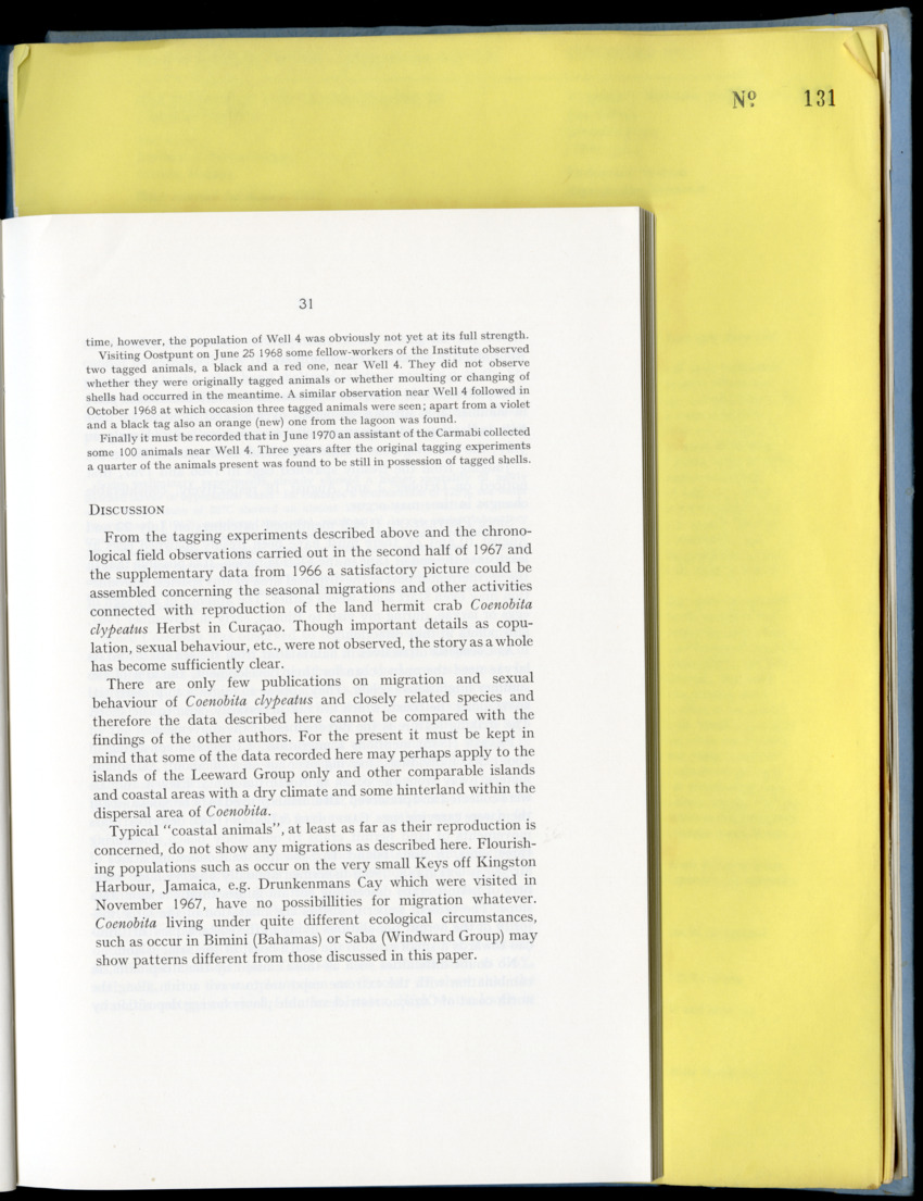 Carmabi Collected Papers Volume 9 - Nos. 126-140, 1972-1974 - New Page