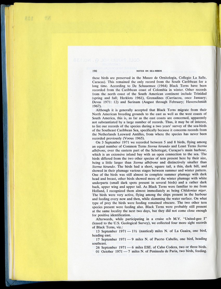 Carmabi Collected Papers Volume 9 - Nos. 126-140, 1972-1974 - New Page