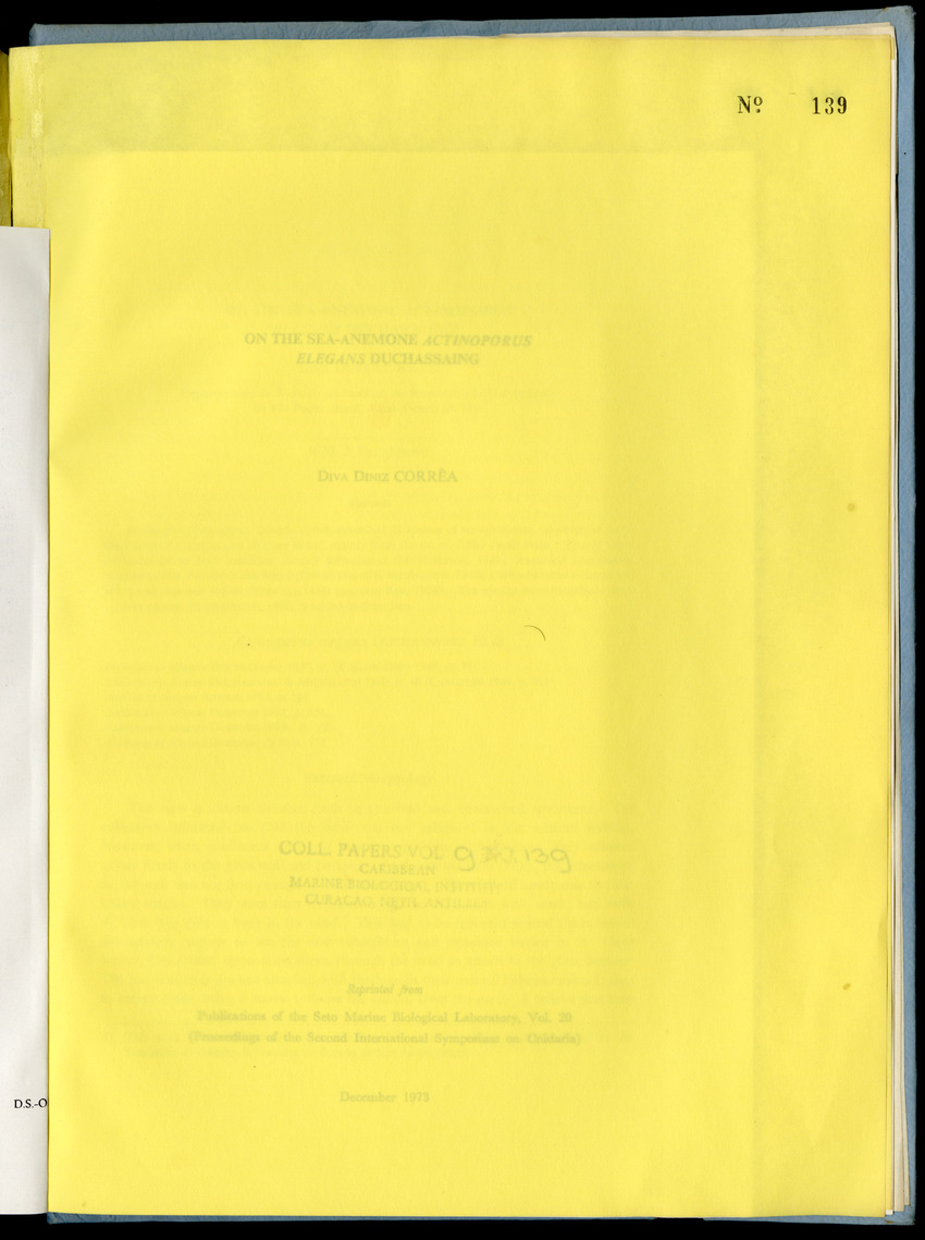 Carmabi Collected Papers Volume 9 - Nos. 126-140, 1972-1974 - New Page