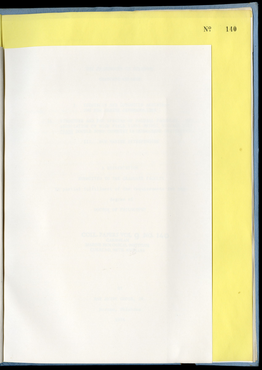 Carmabi Collected Papers Volume 9 - Nos. 126-140, 1972-1974 - New Page