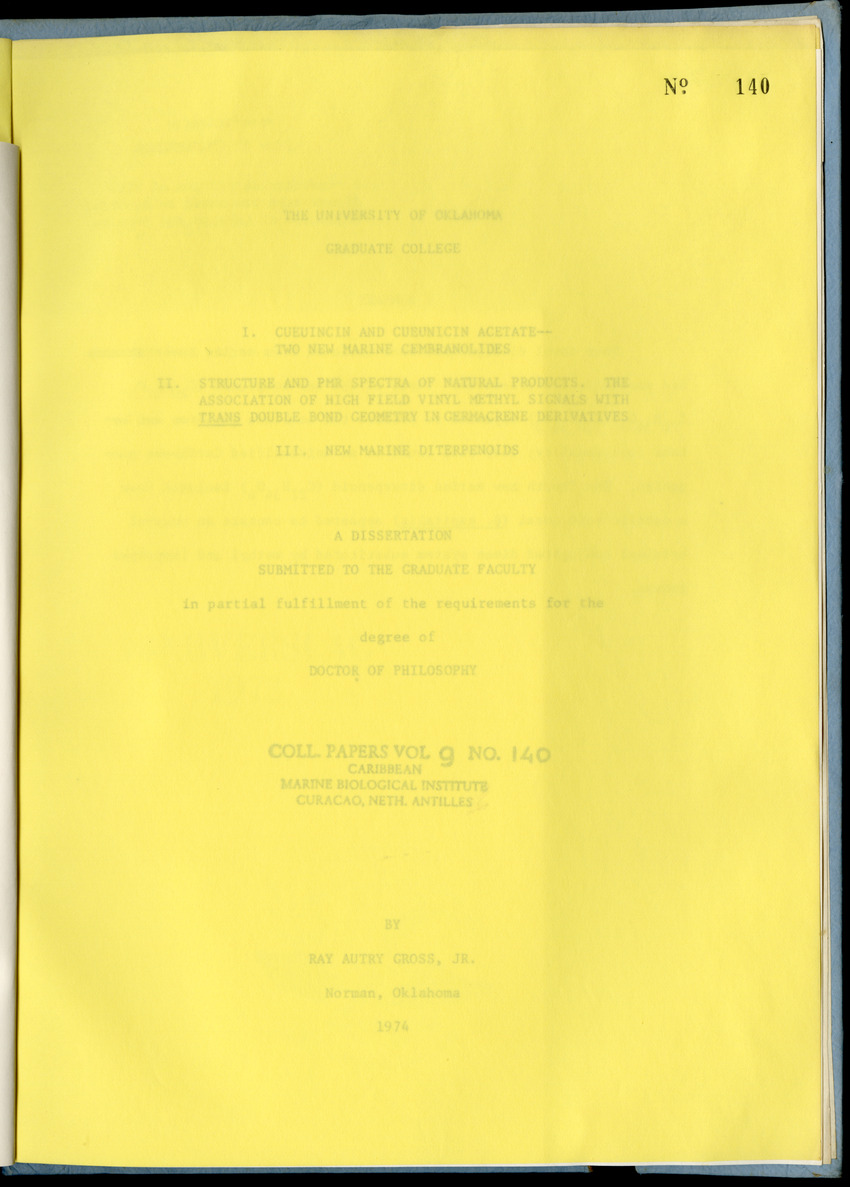 Carmabi Collected Papers Volume 9 - Nos. 126-140, 1972-1974 - New Page