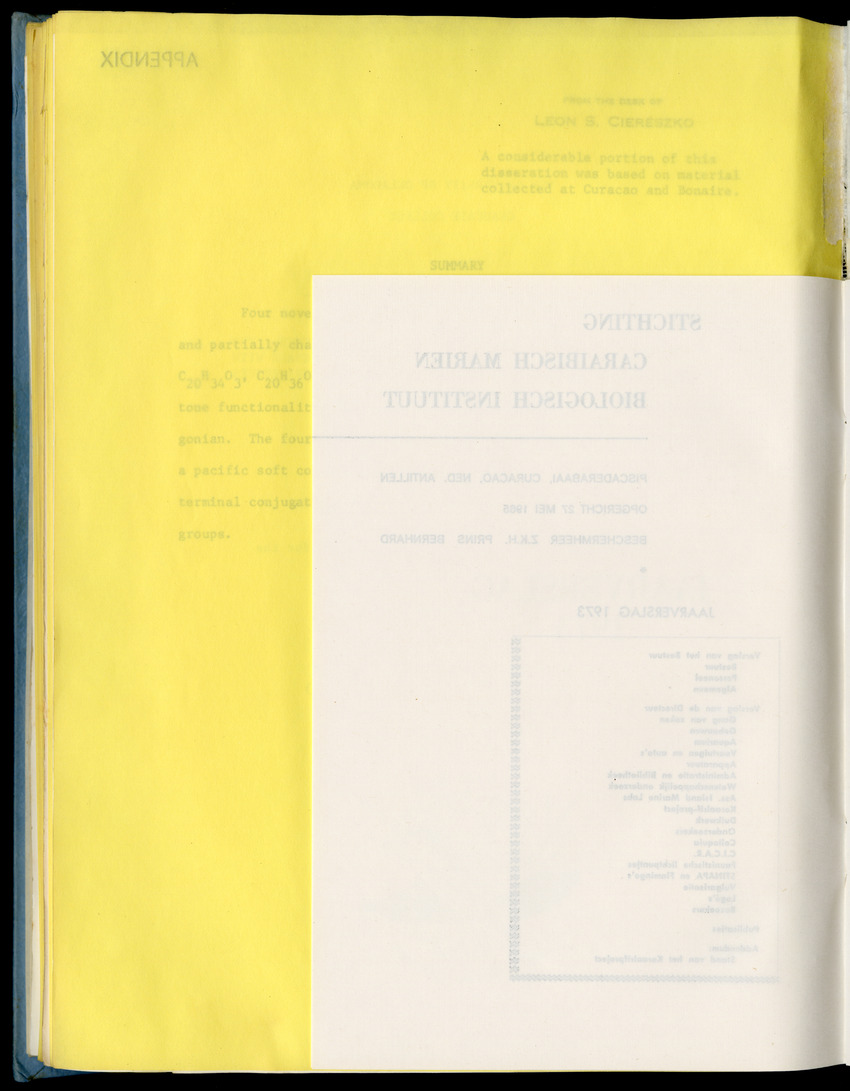 Carmabi Collected Papers Volume 9 - Nos. 126-140, 1972-1974 - New Page