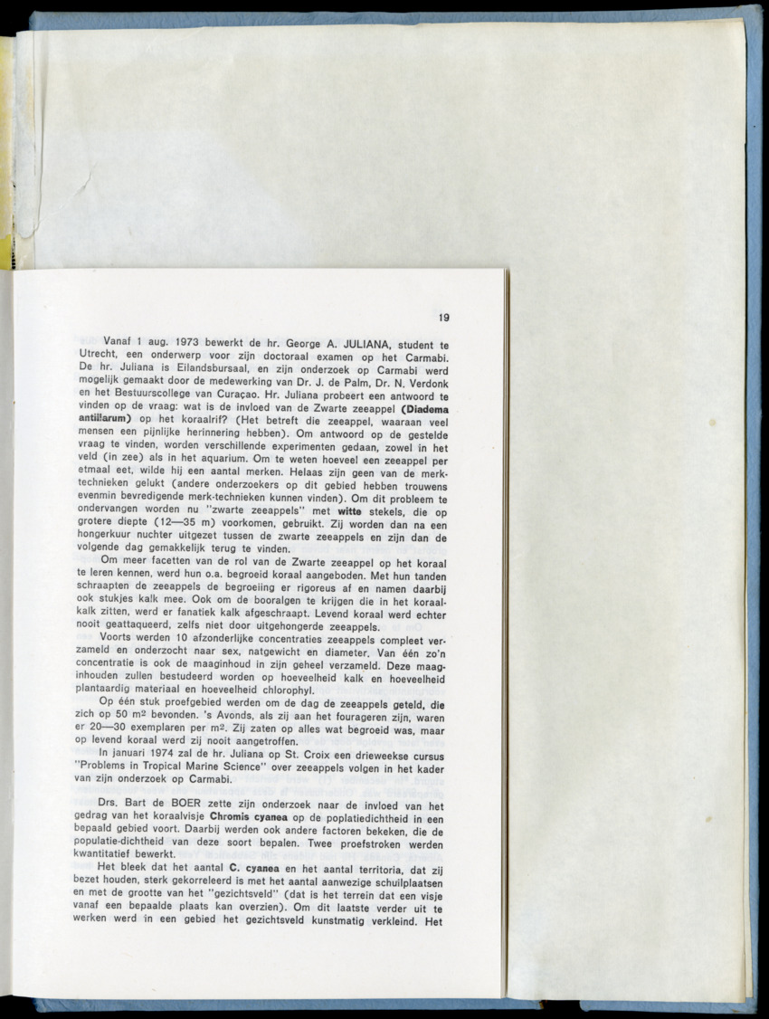 Carmabi Collected Papers Volume 9 - Nos. 126-140, 1972-1974 - New Page