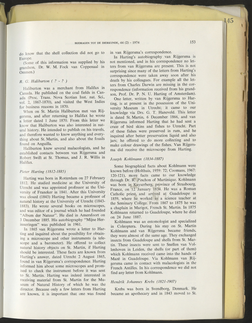 Carmabi Collected Papers Volume 10 - Nos. 141-169, 1973-1975 - New Page