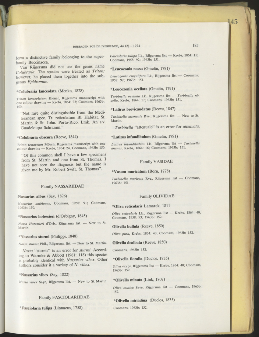 Carmabi Collected Papers Volume 10 - Nos. 141-169, 1973-1975 - New Page