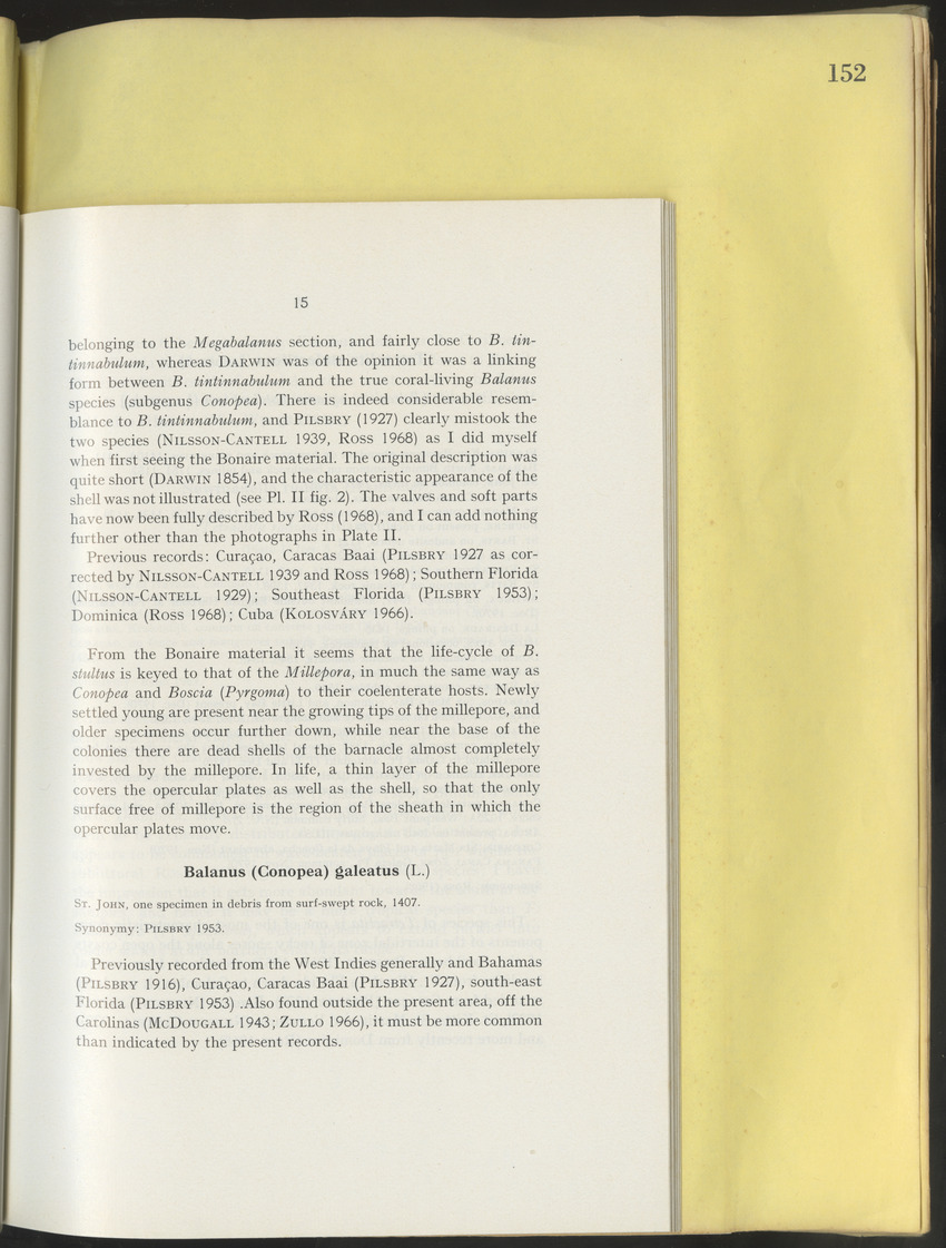 Carmabi Collected Papers Volume 10 - Nos. 141-169, 1973-1975 - New Page