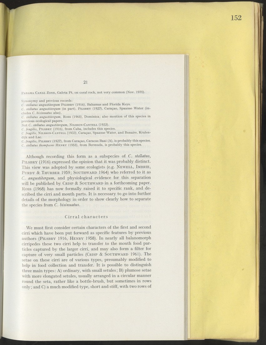 Carmabi Collected Papers Volume 10 - Nos. 141-169, 1973-1975 - New Page