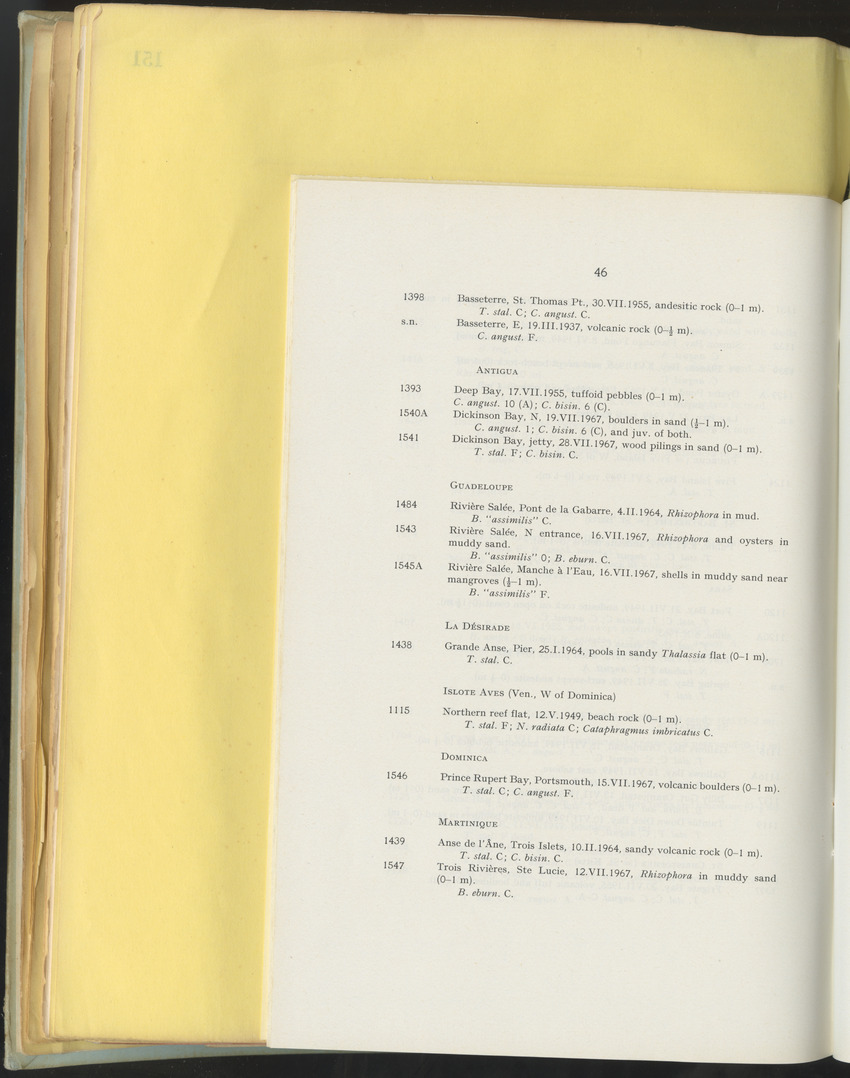 Carmabi Collected Papers Volume 10 - Nos. 141-169, 1973-1975 - New Page