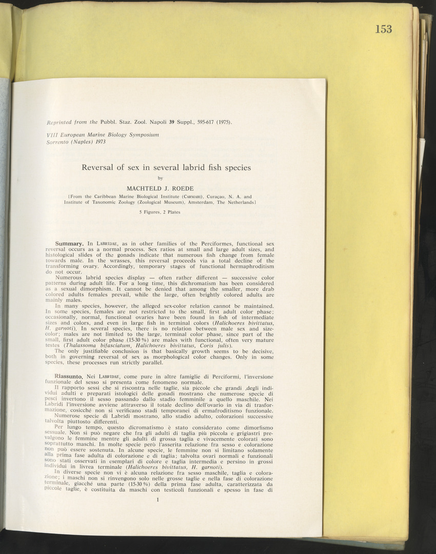 Carmabi Collected Papers Volume 10 - Nos. 141-169, 1973-1975 - New Page
