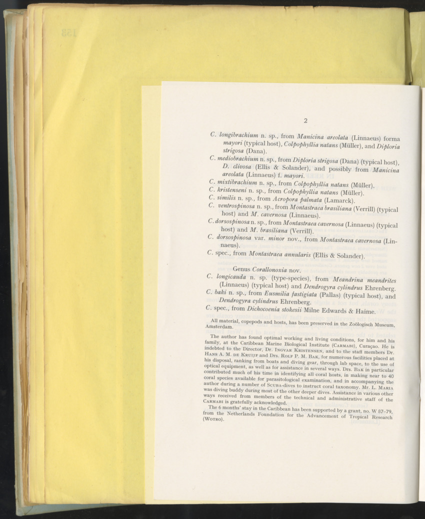 Carmabi Collected Papers Volume 10 - Nos. 141-169, 1973-1975 - New Page
