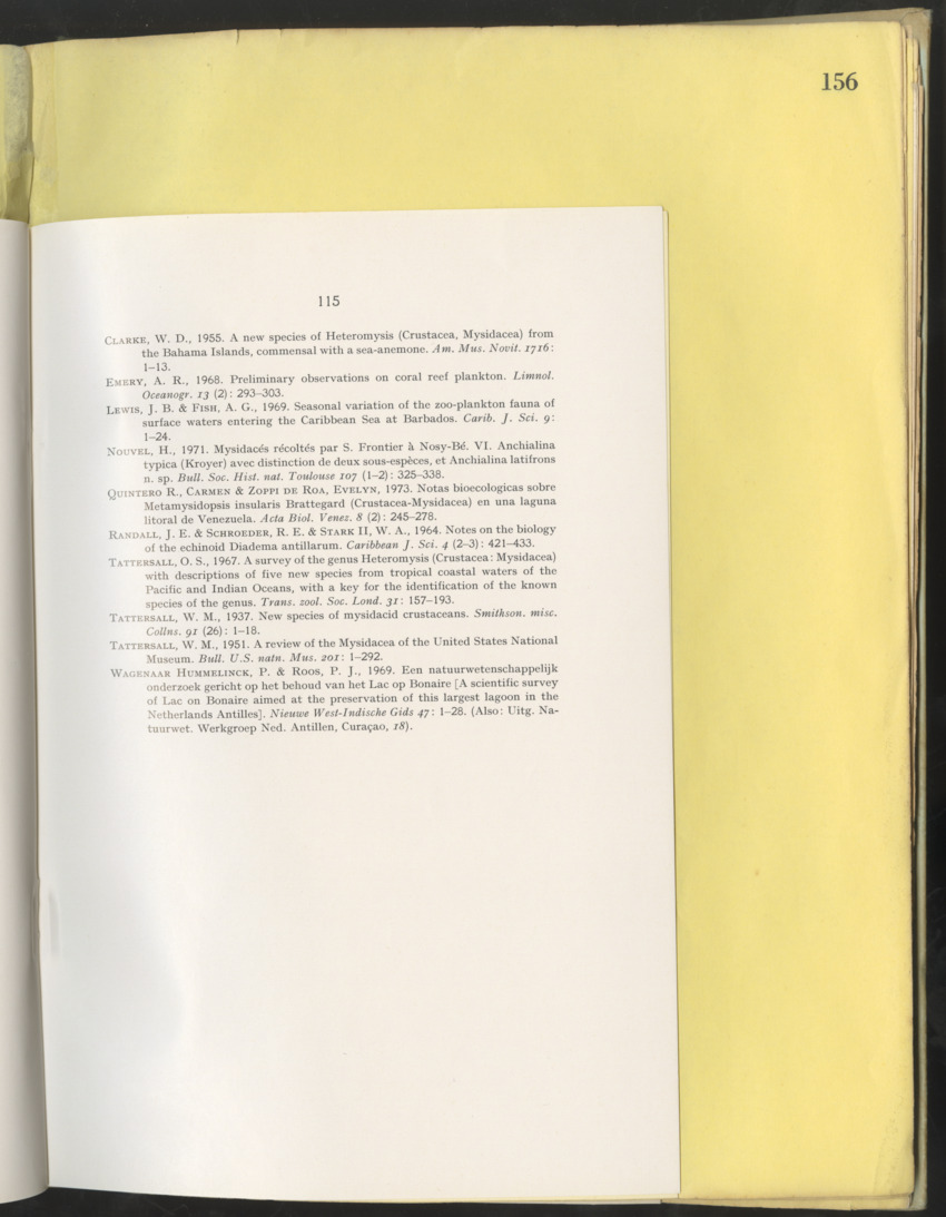Carmabi Collected Papers Volume 10 - Nos. 141-169, 1973-1975 - New Page