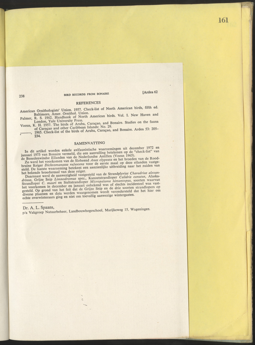 Carmabi Collected Papers Volume 10 - Nos. 141-169, 1973-1975 - New Page