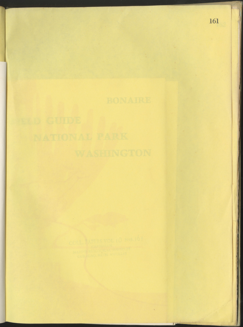 Carmabi Collected Papers Volume 10 - Nos. 141-169, 1973-1975 - New Page