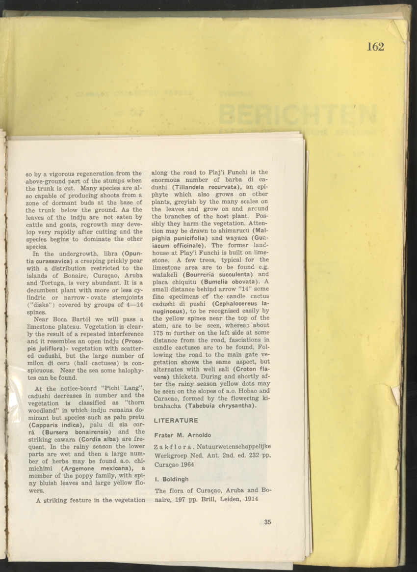Carmabi Collected Papers Volume 10 - Nos. 141-169, 1973-1975 - New Page