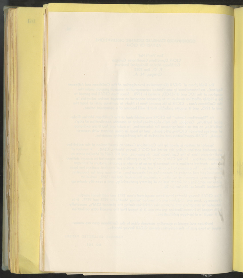 Carmabi Collected Papers Volume 10 - Nos. 141-169, 1973-1975 - New Page