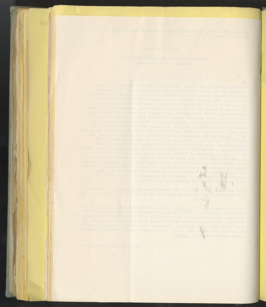 Carmabi Collected Papers Volume 10 - Nos. 141-169, 1973-1975 - New Page