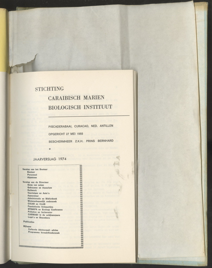 Carmabi Collected Papers Volume 10 - Nos. 141-169, 1973-1975 - New Page
