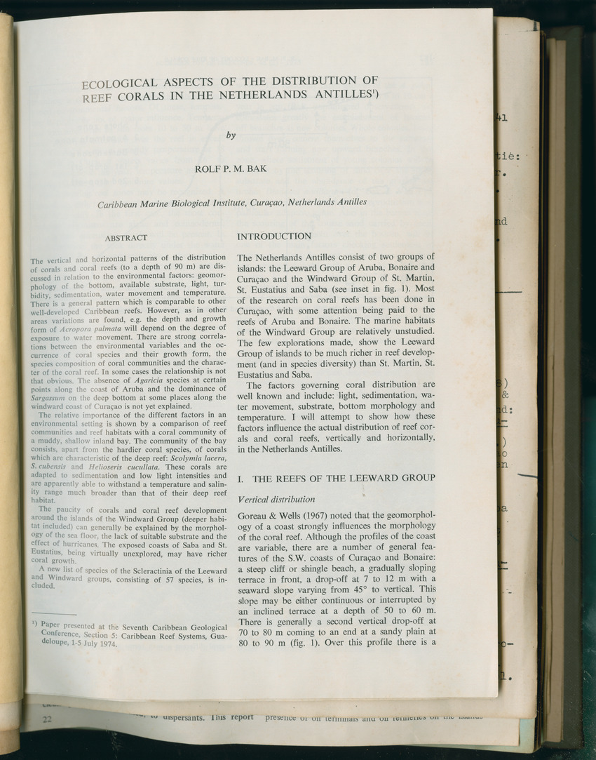 Carmabi Collected Papers Volume 11 - Nos. 170-193, 1975-1976 - Page 11