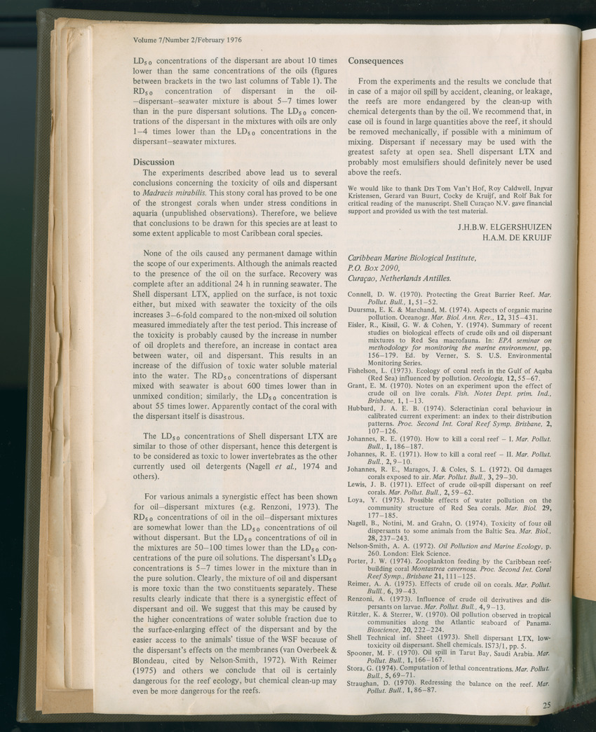 Carmabi Collected Papers Volume 11 - Nos. 170-193, 1975-1976 - Page 92
