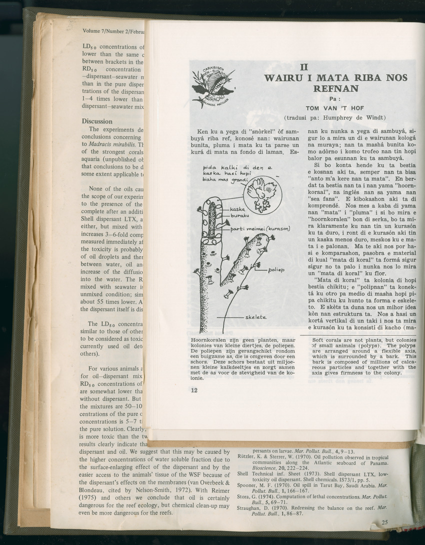 Carmabi Collected Papers Volume 11 - Nos. 170-193, 1975-1976 - Page 124