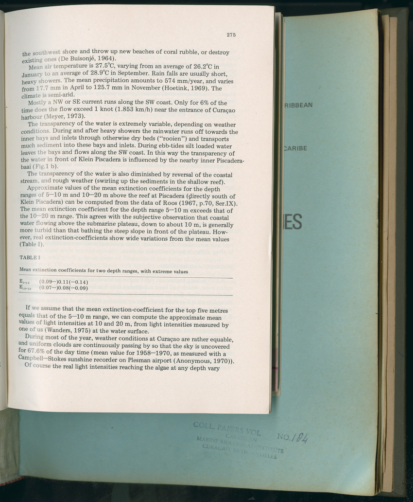 Carmabi Collected Papers Volume 11 - Nos. 170-193, 1975-1976 - Page 173