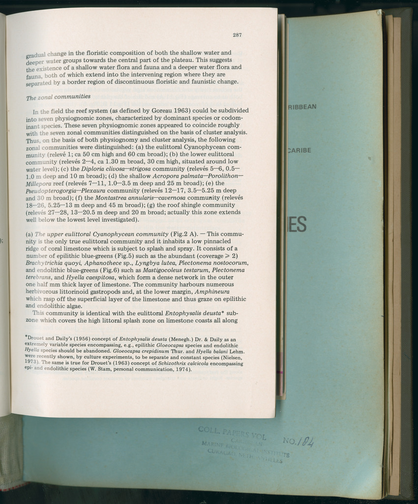 Carmabi Collected Papers Volume 11 - Nos. 170-193, 1975-1976 - Page 185