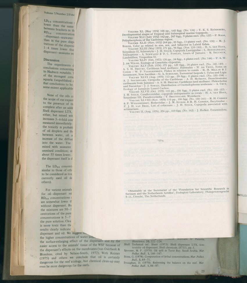 Carmabi Collected Papers Volume 11 - Nos. 170-193, 1975-1976 - Page 468