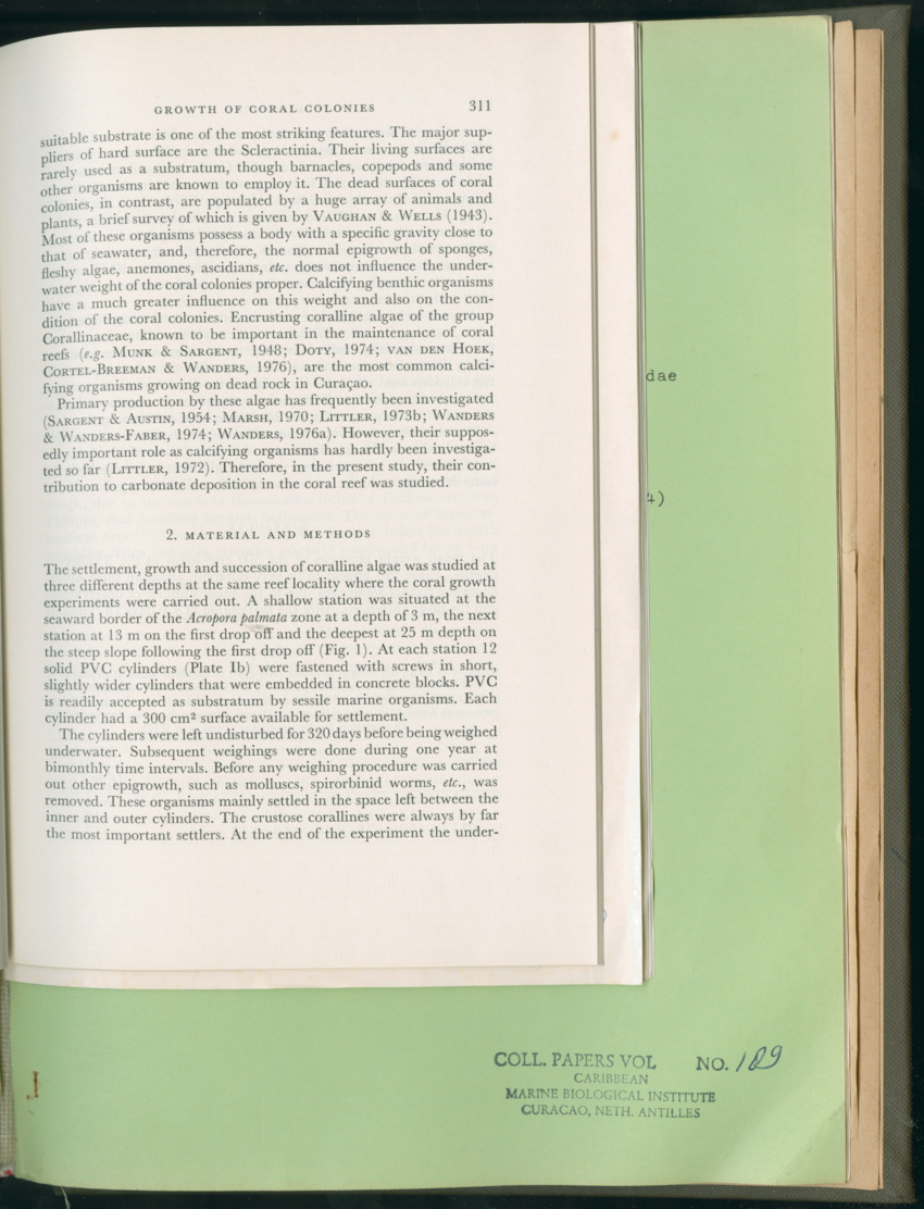 Carmabi Collected Papers Volume 11 - Nos. 170-193, 1975-1976 - Page 689