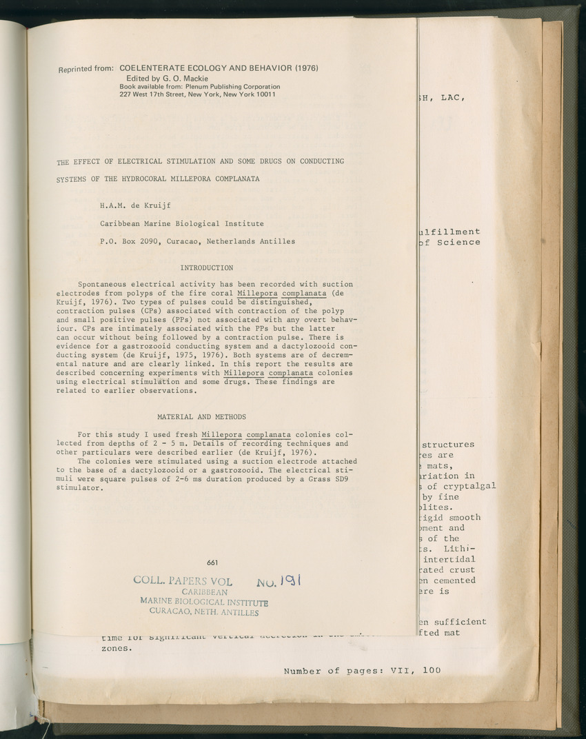 Carmabi Collected Papers Volume 11 - Nos. 170-193, 1975-1976 - Page 771