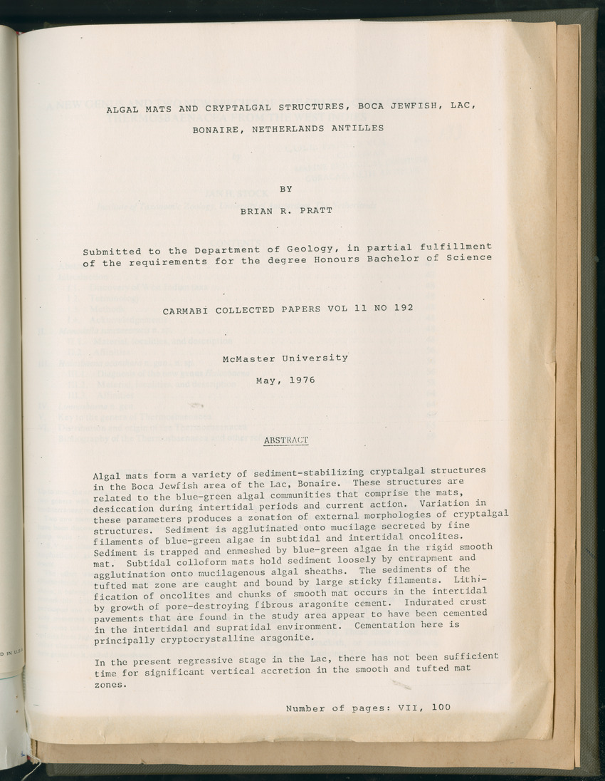 Carmabi Collected Papers Volume 11 - Nos. 170-193, 1975-1976 - Page 783
