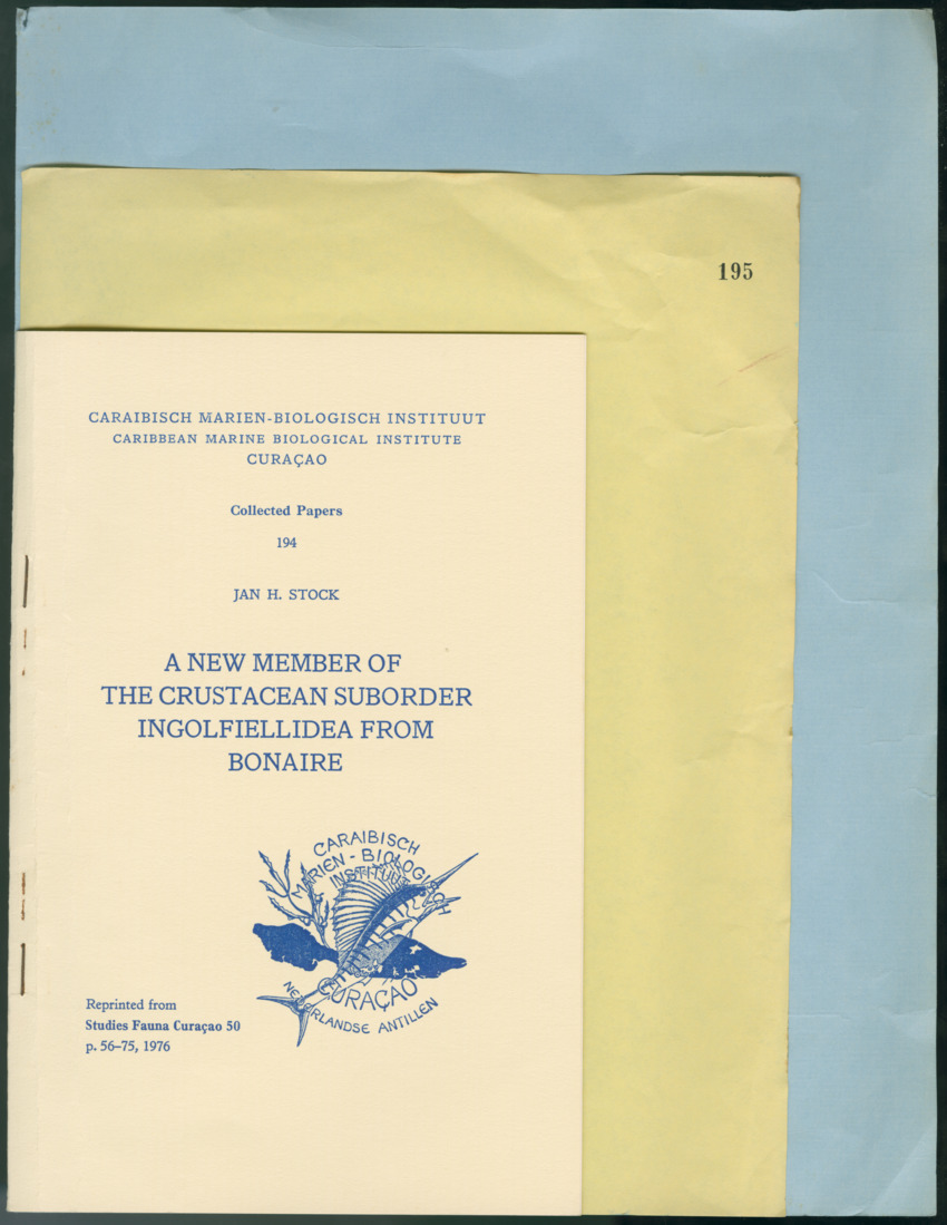 Carmabi Collected Papers Volume 12- Nos. 194-224, 1976-1977 - Page 7
