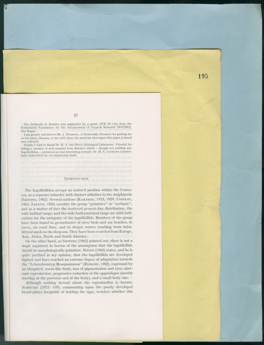 Carmabi Collected Papers Volume 12- Nos. 194-224, 1976-1977 - Page 11