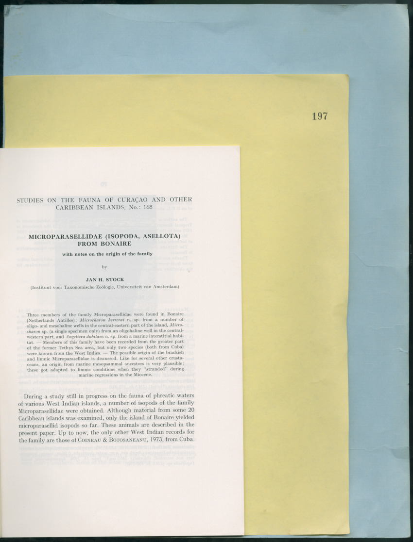 Carmabi Collected Papers Volume 12- Nos. 194-224, 1976-1977 - Page 169
