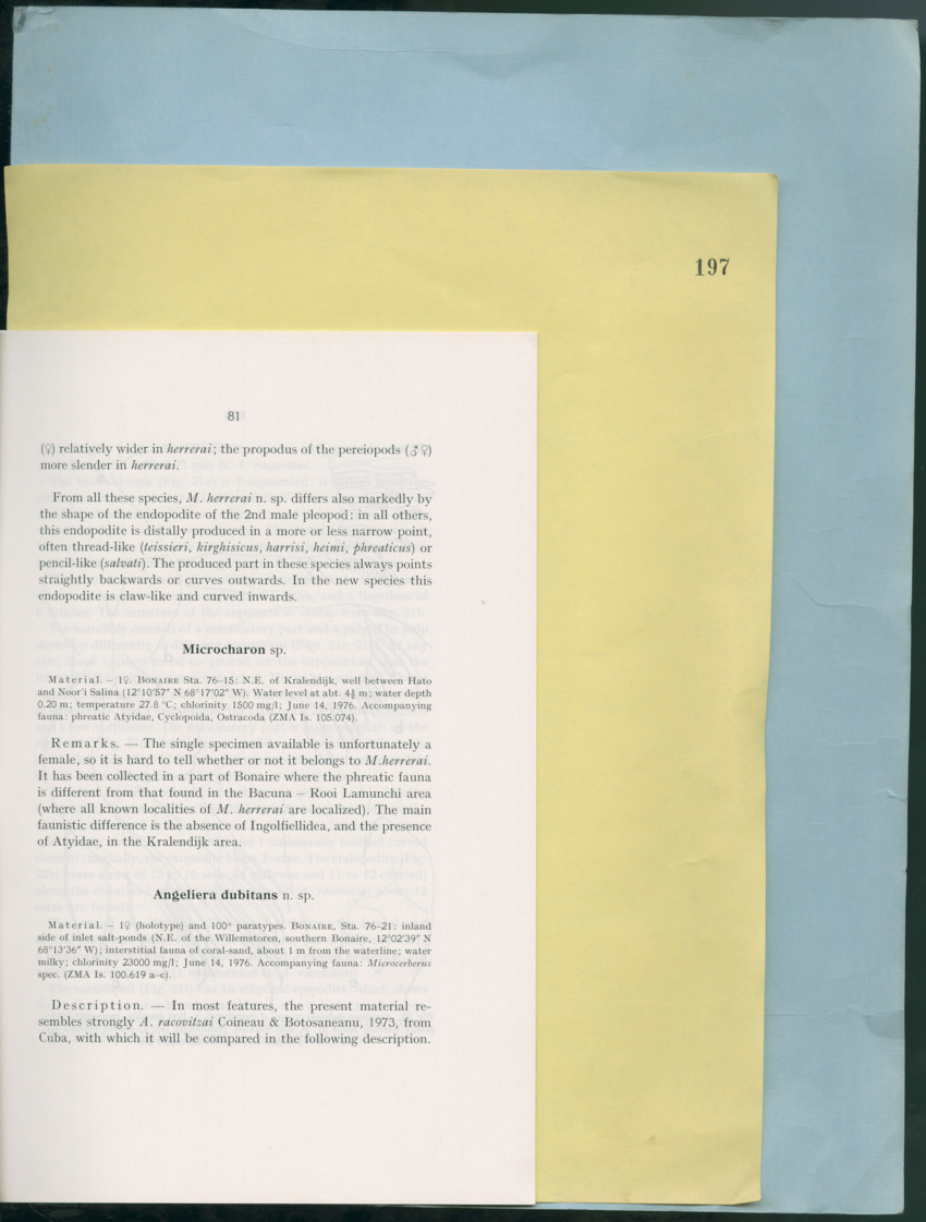 Carmabi Collected Papers Volume 12- Nos. 194-224, 1976-1977 - Page 181