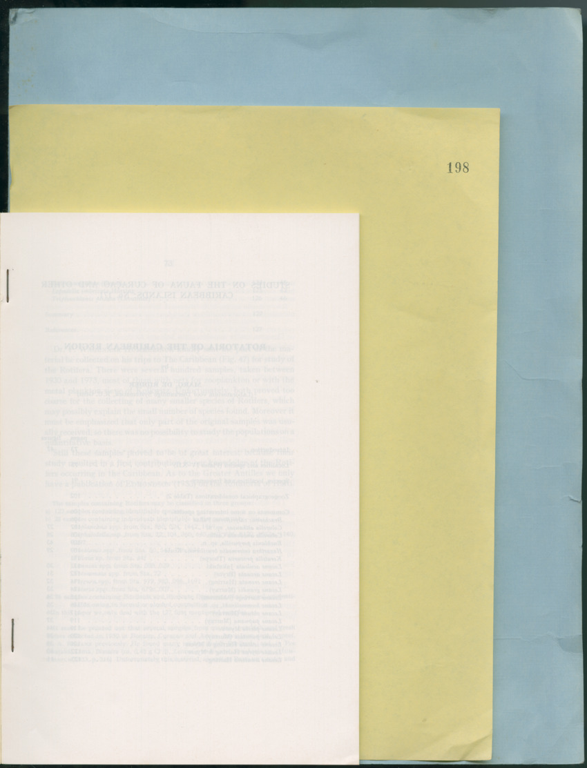 Carmabi Collected Papers Volume 12- Nos. 194-224, 1976-1977 - Page 199