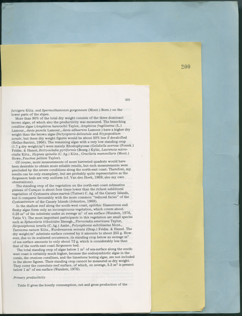 Carmabi Collected Papers Volume 12- Nos. 194-224, 1976-1977 - Page 287