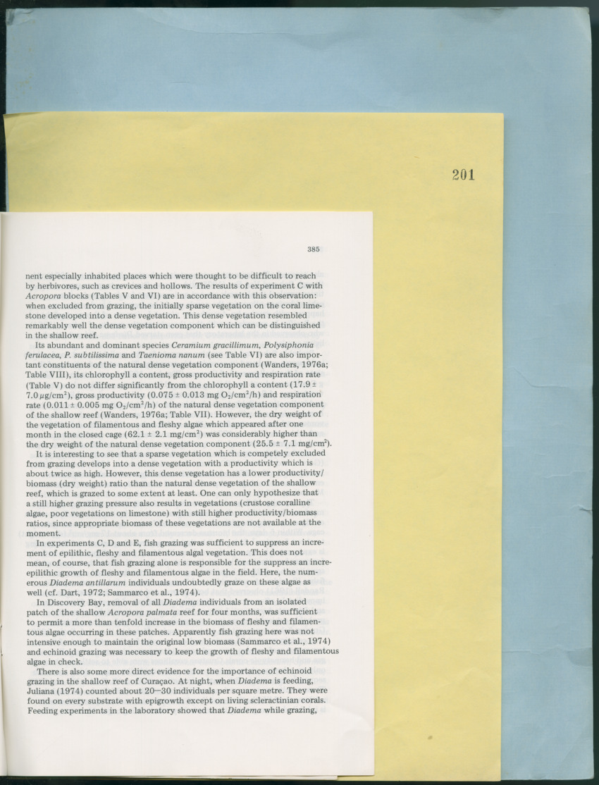 Carmabi Collected Papers Volume 12- Nos. 194-224, 1976-1977 - Page 323