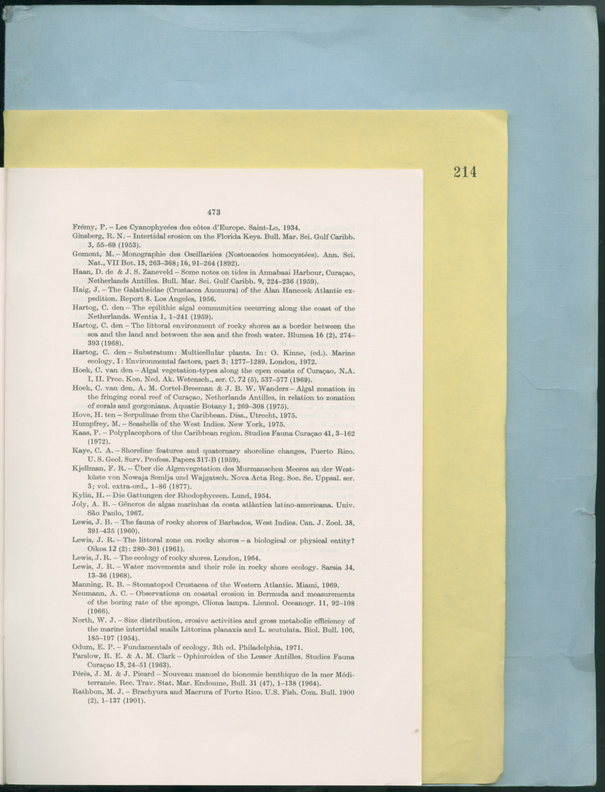 Carmabi Collected Papers Volume 12- Nos. 194-224, 1976-1977 - Page 689