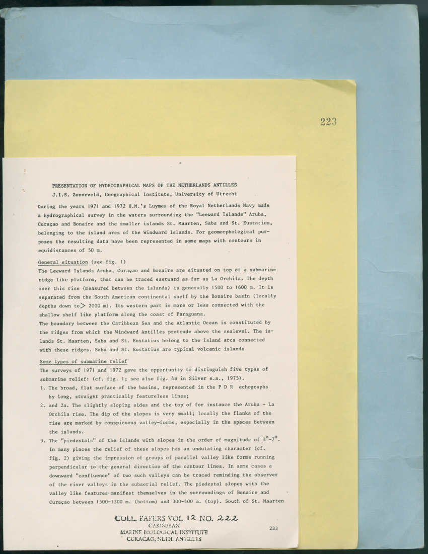 Carmabi Collected Papers Volume 12- Nos. 194-224, 1976-1977 - Page 787