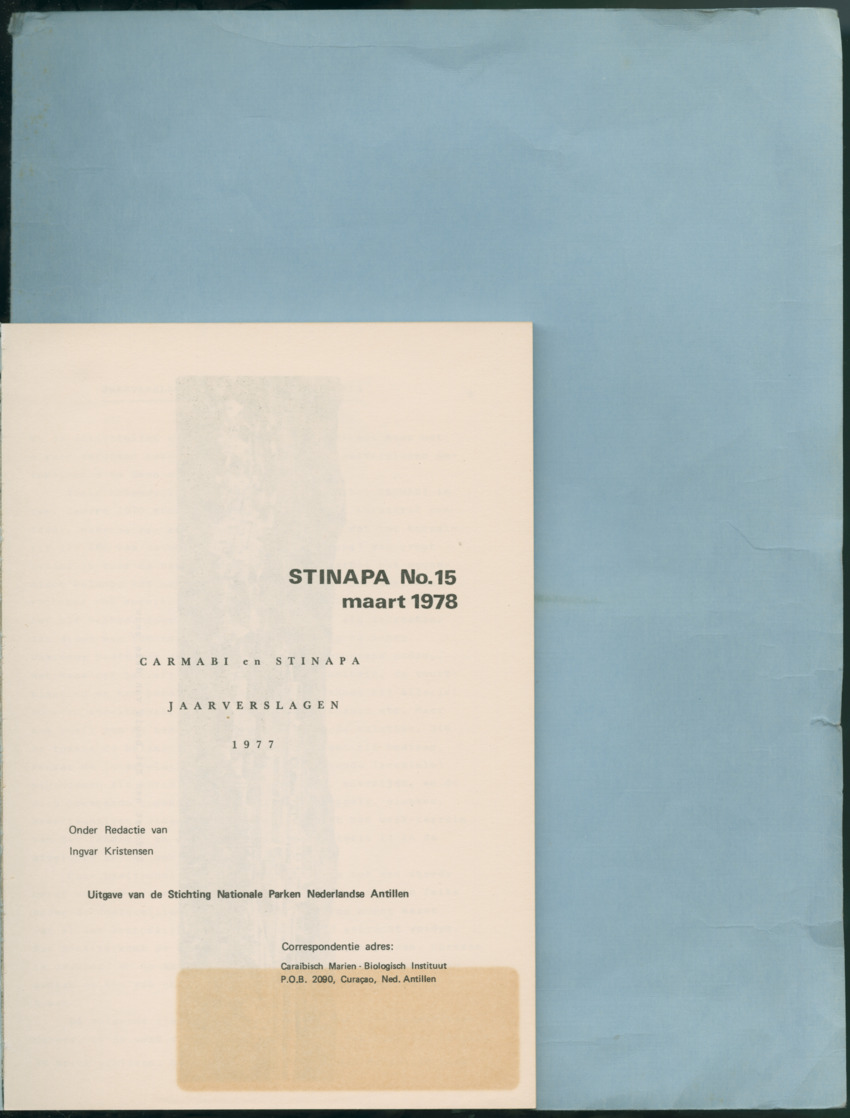 Carmabi Collected Papers Volume 12- Nos. 194-224, 1976-1977 - Page 815