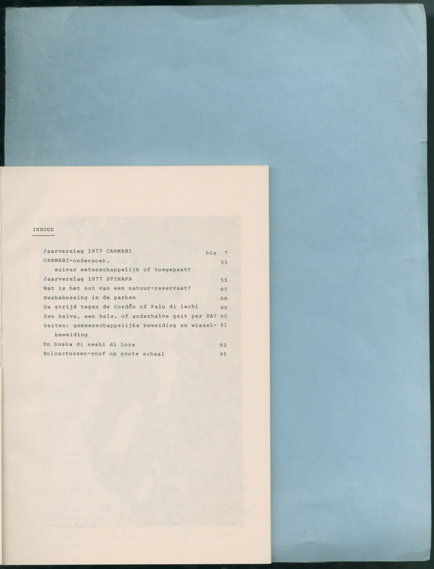 Carmabi Collected Papers Volume 12- Nos. 194-224, 1976-1977 - Page 819