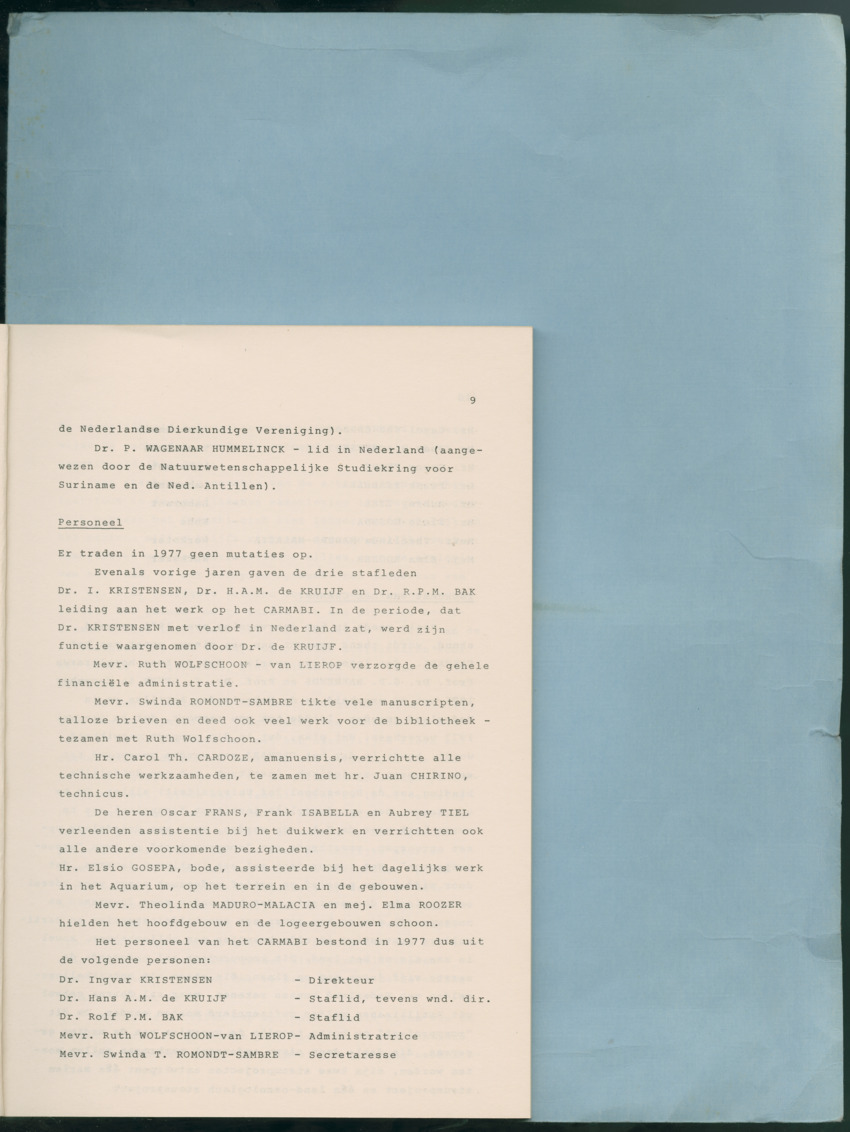 Carmabi Collected Papers Volume 12- Nos. 194-224, 1976-1977 - Page 823