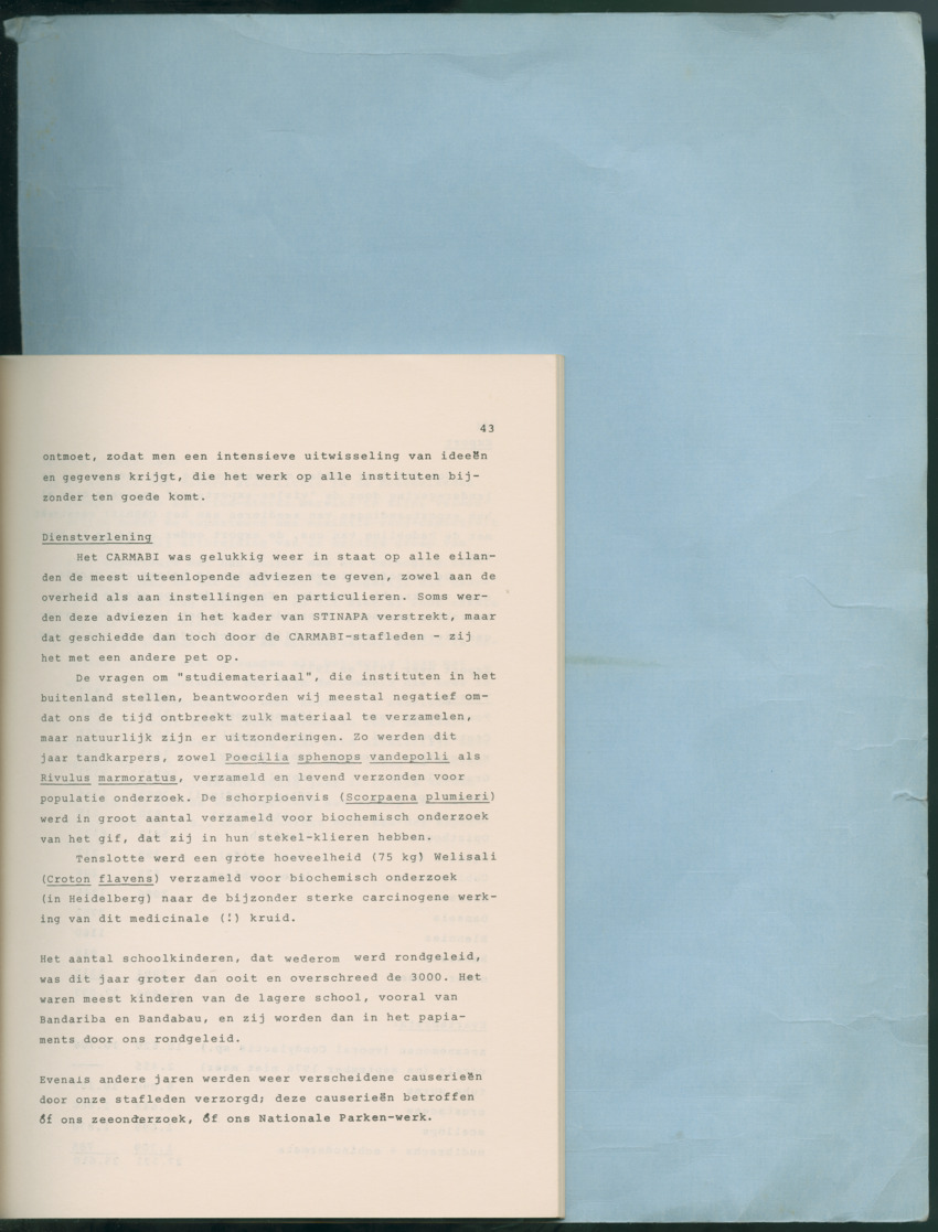 Carmabi Collected Papers Volume 12- Nos. 194-224, 1976-1977 - Page 857