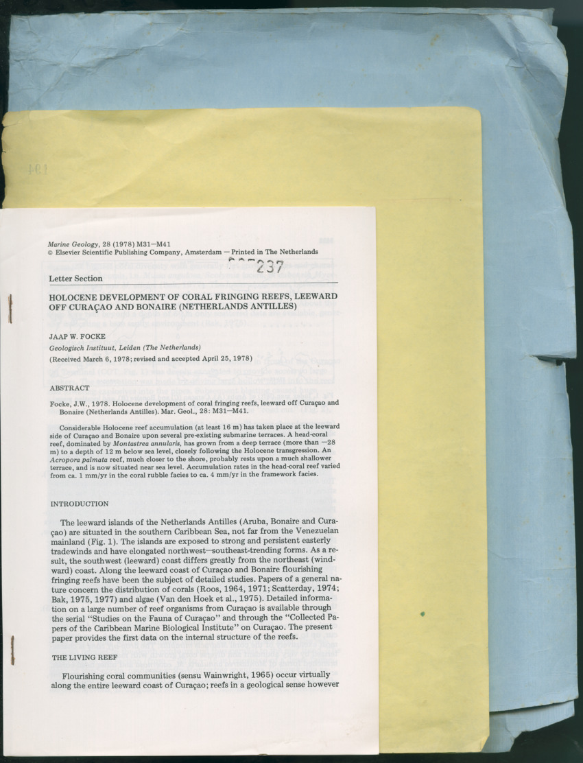 Carmabi Collected Papers Volume 13 - Nos. 225-258, 1978-1979 - New Page