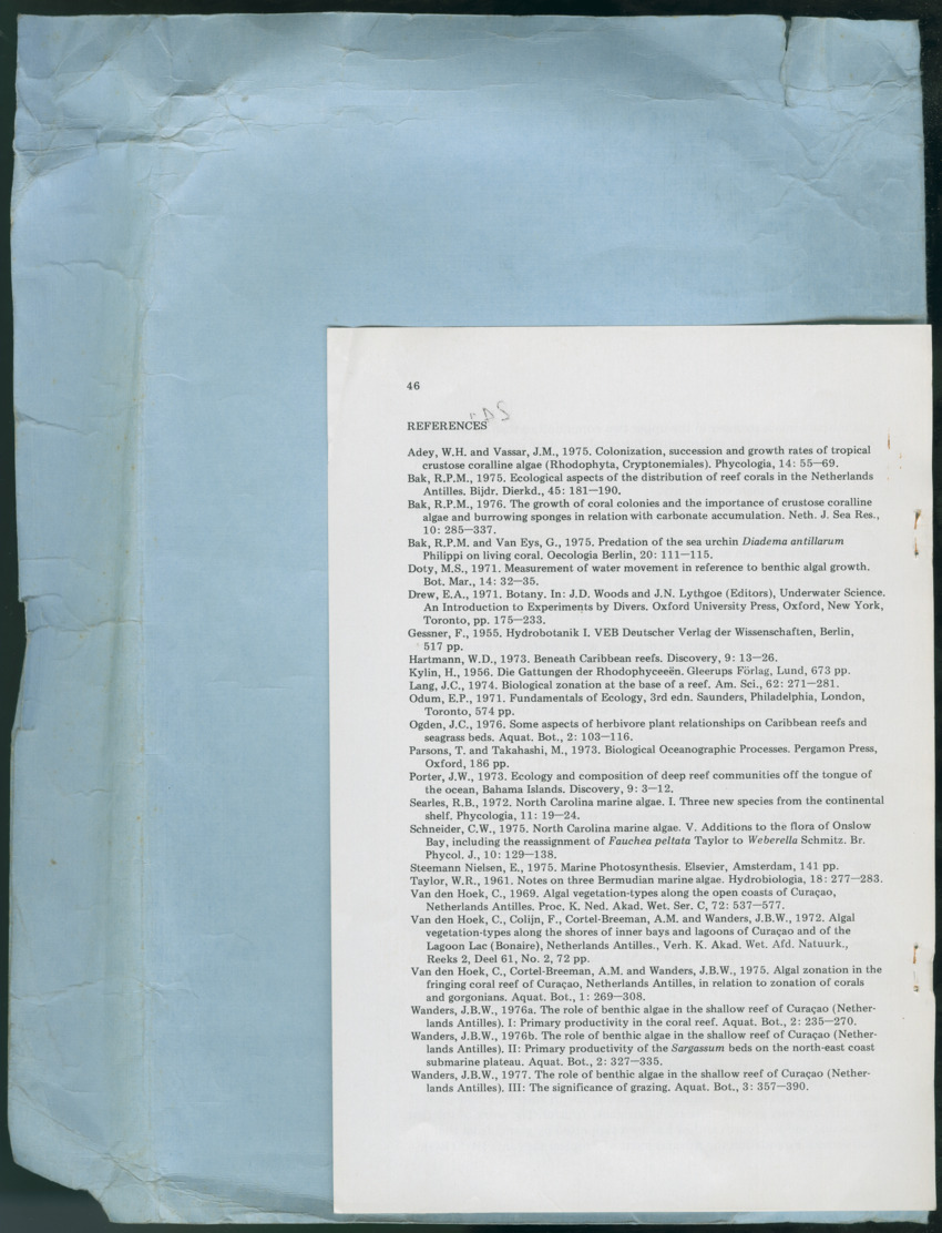 Carmabi Collected Papers Volume 13 - Nos. 225-258, 1978-1979 - New Page